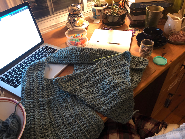 Crochet capelet project journal